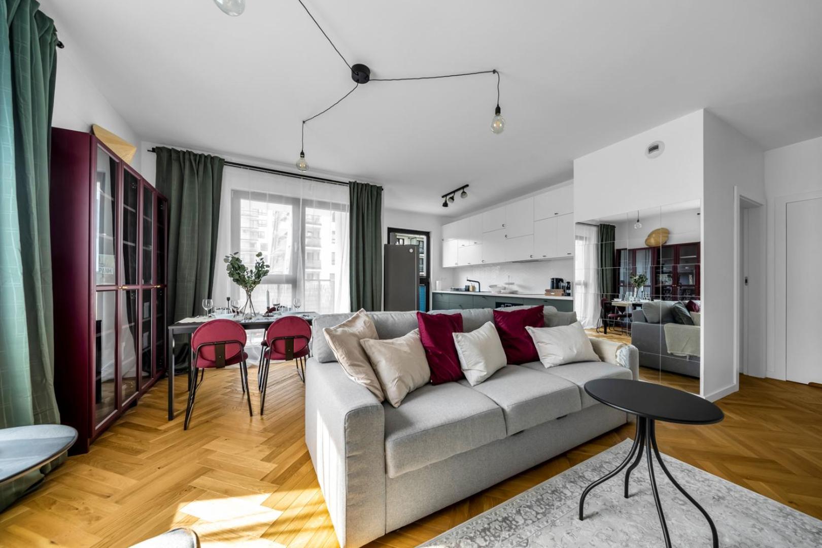 Skierniewicka Apt - Parking, Workspace, Balcony - By Rentujemy Warszawa Eksteriør bilde