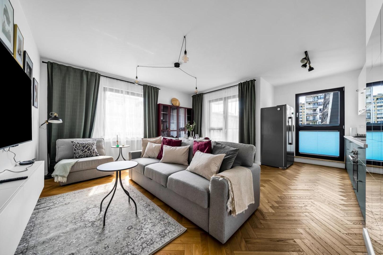 Skierniewicka Apt - Parking, Workspace, Balcony - By Rentujemy Warszawa Eksteriør bilde