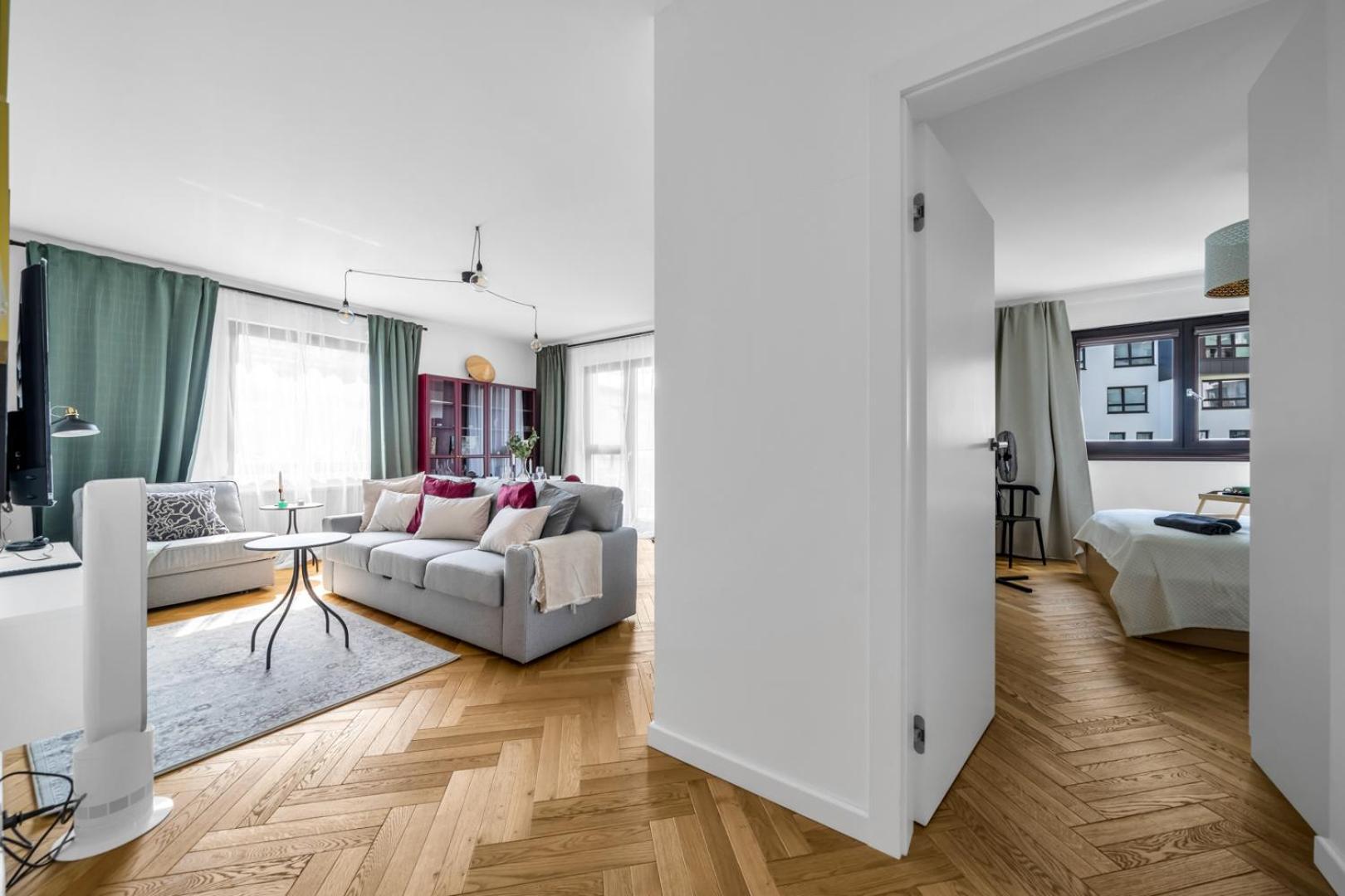 Skierniewicka Apt - Parking, Workspace, Balcony - By Rentujemy Warszawa Eksteriør bilde
